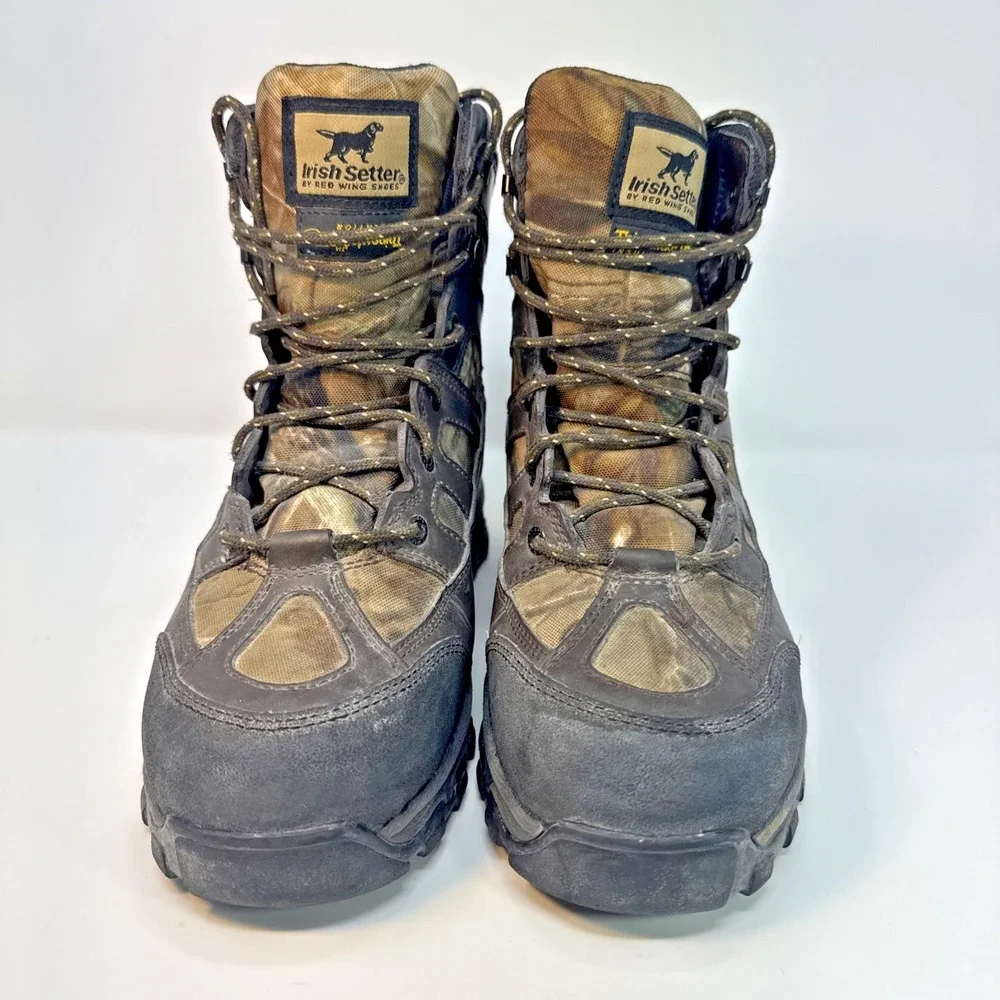 Irish Setter Youth 6 UltraDry Waterproof Thinsulate Leather Camo Hunting